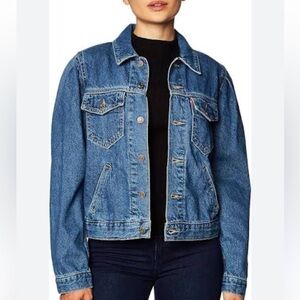 Levi's Puff Sleeve Trucker Isabel Jean Jacket